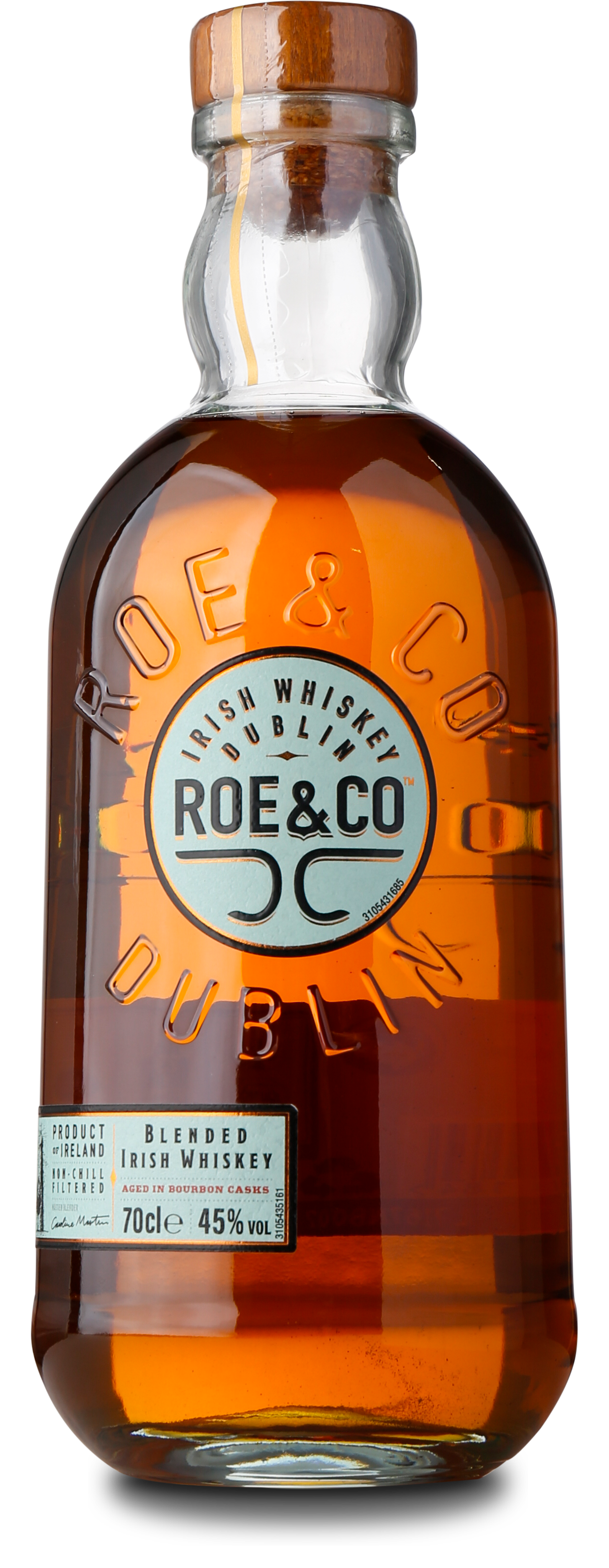 Roe & Co Irish Whiskey 45%, 70 cl, Roe & Co Distillery